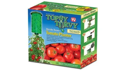 Изображение к статье - Анонс Topsy Turvy Tomato Planter для выращивания томатов